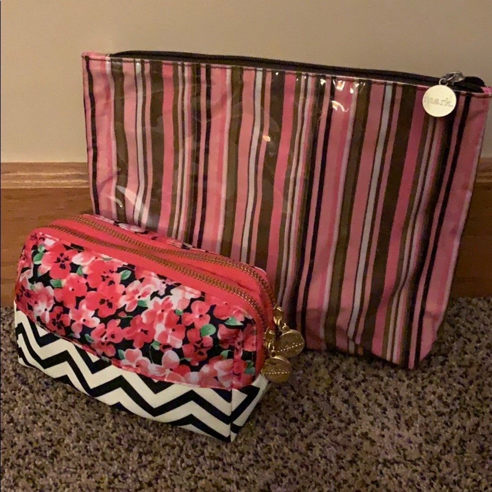 Cosmetic Bag and Pouch Set